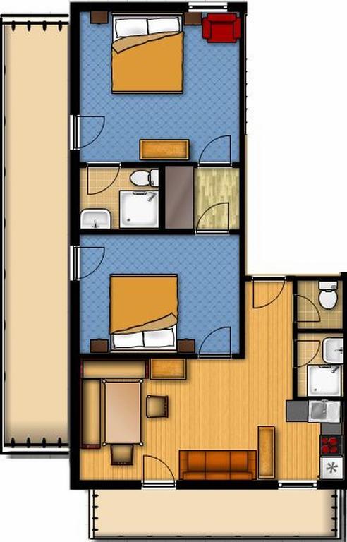 Ferienwohnungen Almsonne Thomatal Kamer foto